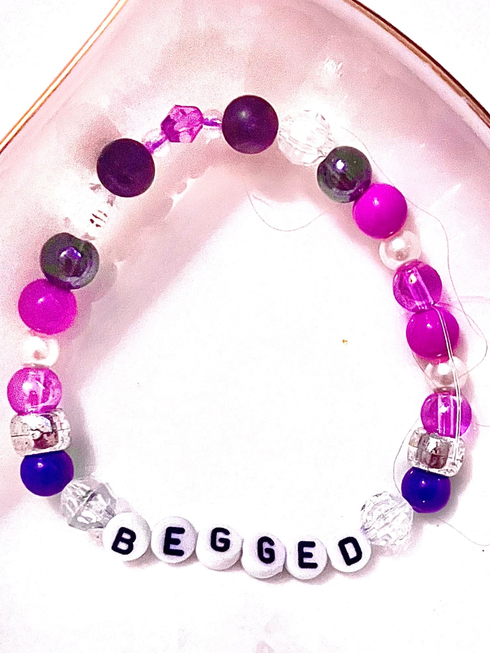 BUY1GET1FREE Olivia Rodrigo Inspired “begged” Bracelet